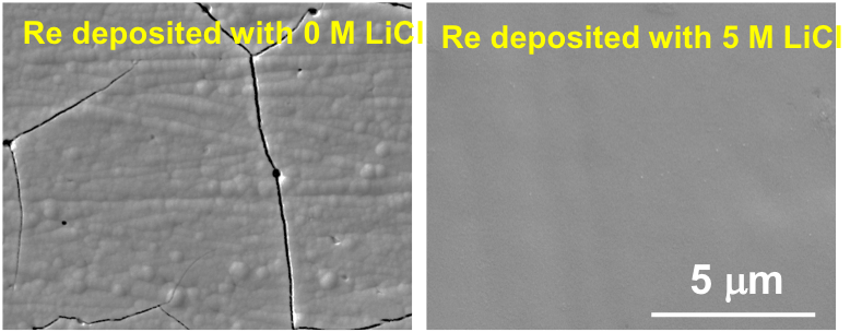 closeup grey scans of Re deposits